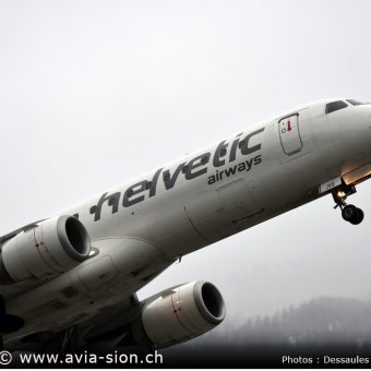 Embraer Helvetic airwais 2019 - 333