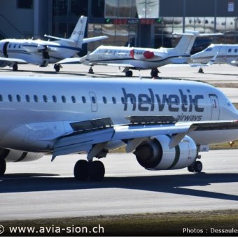 Embraer Helvetic airwais 2019 - 152